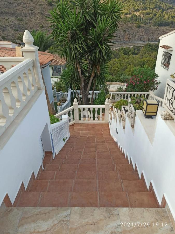 Villa Med Panoramautsikt Med Privat Pool I Calpe, Costa Blanca, Spanien מראה חיצוני תמונה