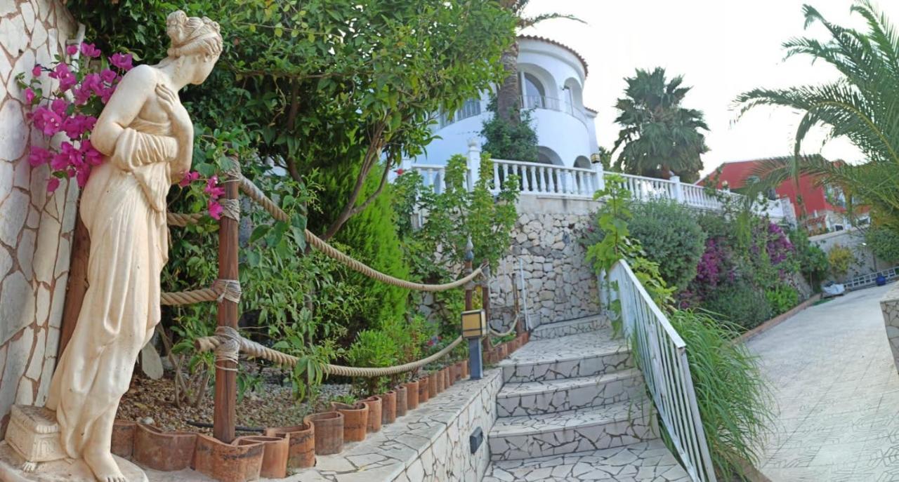 Villa Med Panoramautsikt Med Privat Pool I Calpe, Costa Blanca, Spanien מראה חיצוני תמונה