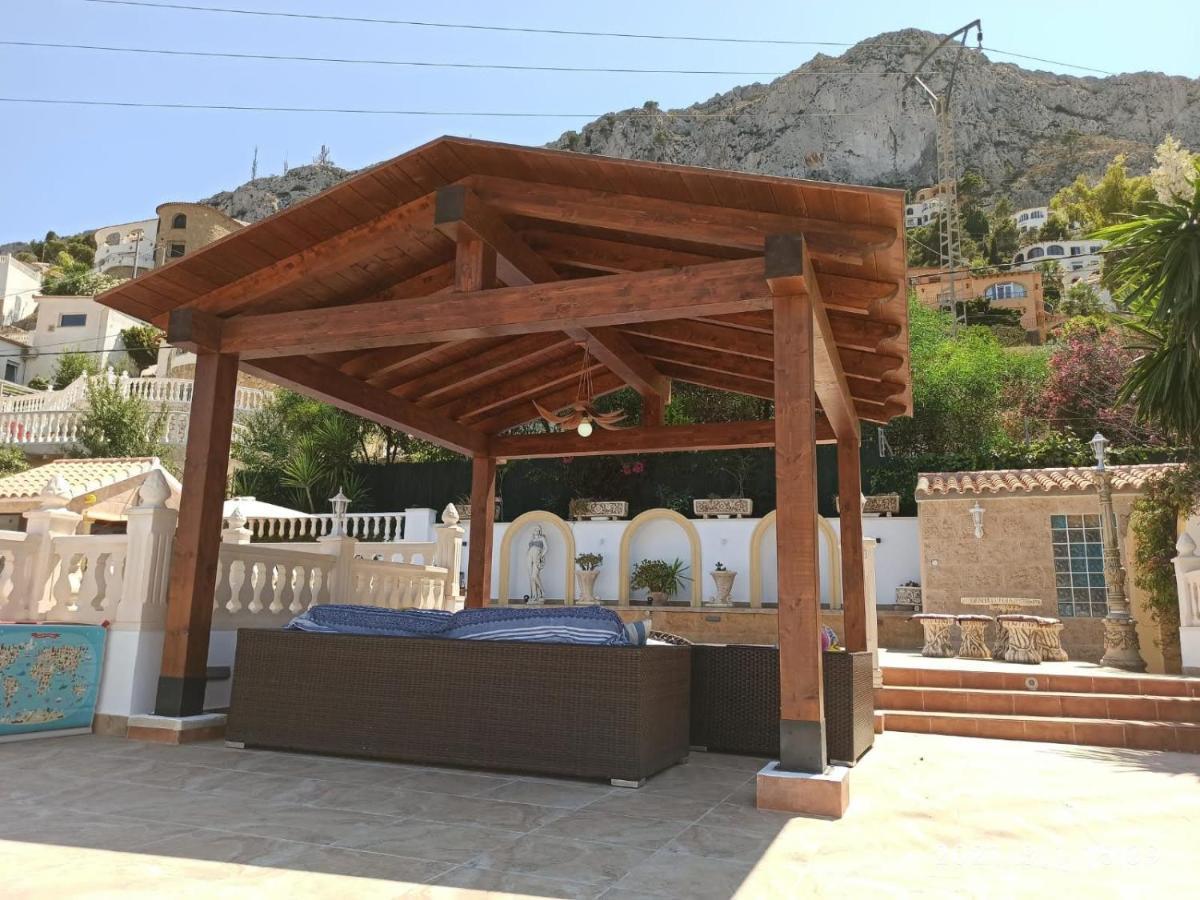 Villa Med Panoramautsikt Med Privat Pool I Calpe, Costa Blanca, Spanien מראה חיצוני תמונה