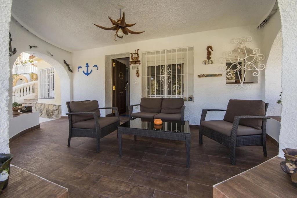 Villa Med Panoramautsikt Med Privat Pool I Calpe, Costa Blanca, Spanien מראה חיצוני תמונה